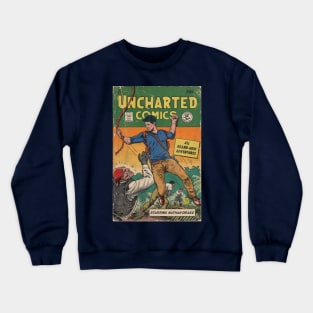 Uncharted comics fan art Crewneck Sweatshirt